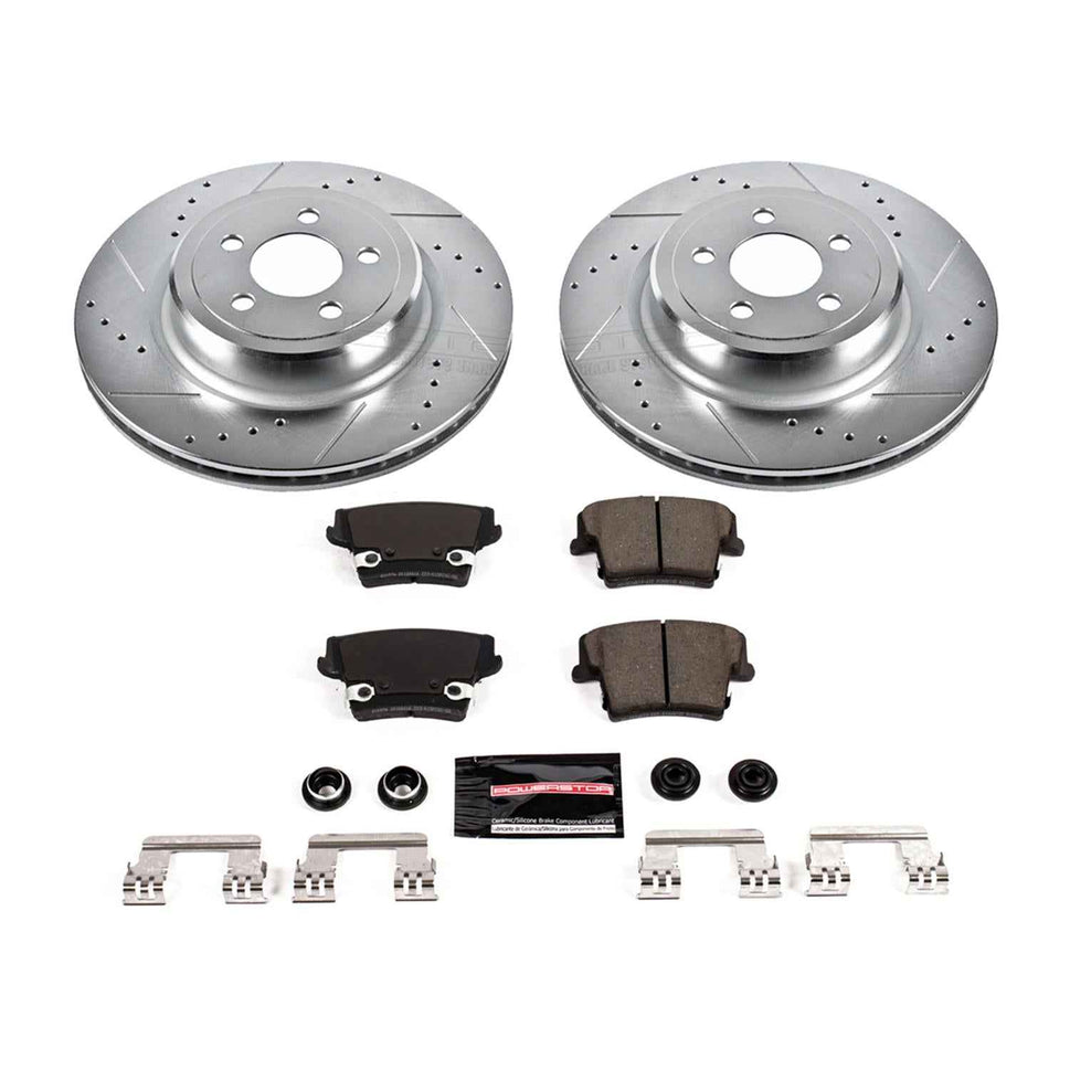 PowerStop Z23 Evolution Sport Brake Upgrade Kits for 2006-2014 CHARGER, 2006-2008 MAGNUM - K5486