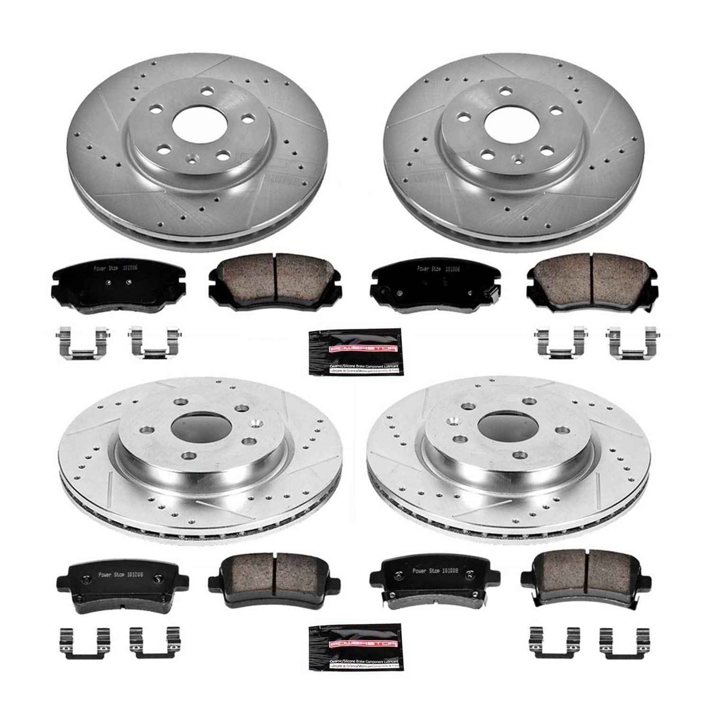 PowerStop Z23 Evolution Sport Brake Upgrade Kits K5515
