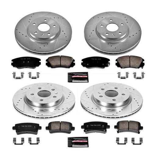 PowerStop Z23 Evolution Sport Brake Upgrade Kits K5515 PowerStop Autoparts