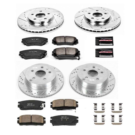 PowerStop Z23 Evolution Sport Brake Upgrade Kits for 2010-2017 EQUINOX, TERRAIN - K5516 PowerStop Autoparts