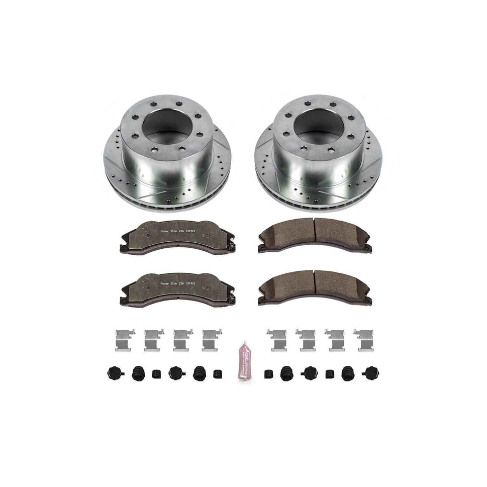 PowerStop Z36 Truck and Tow Brake Upgrade Kits for 2011-2019 SIERRA 3500 HD, SILVERADO 3500 HD - K5562-36