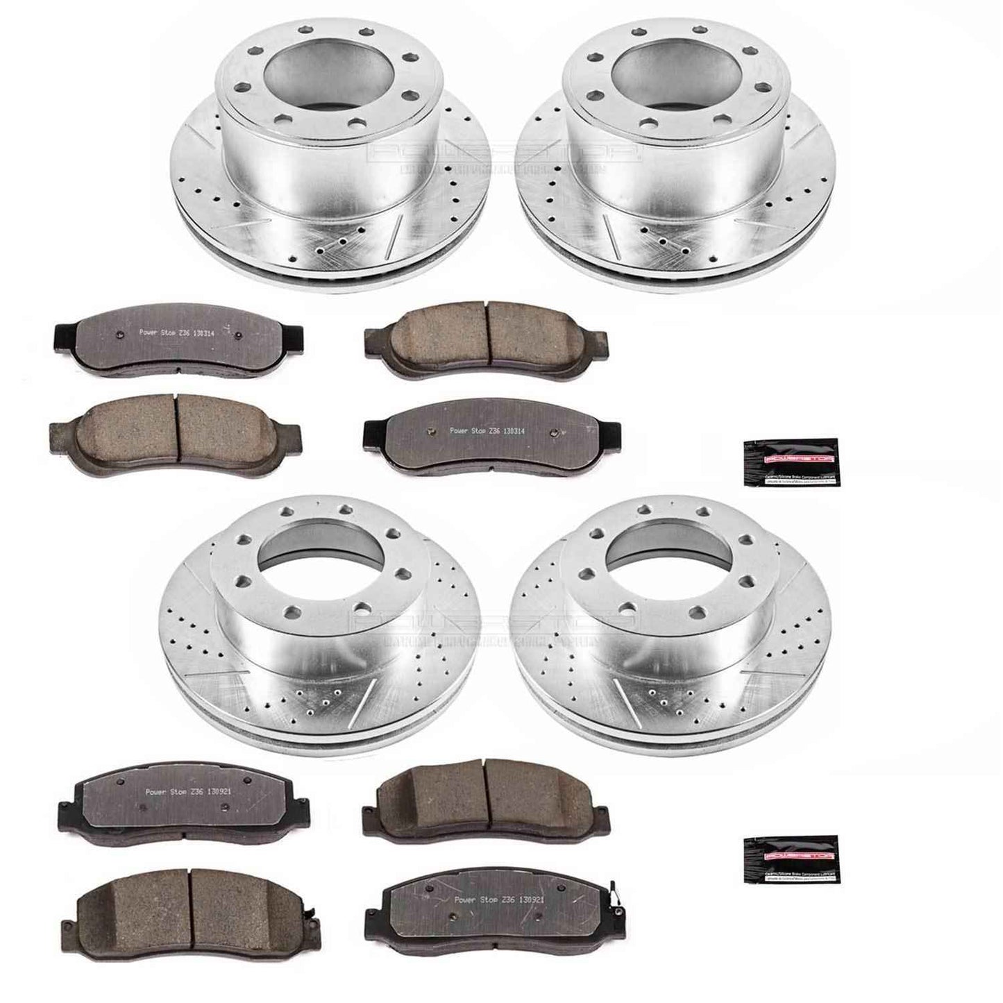 PowerStop Z36 Truck and Tow Brake Upgrade Kits for 2010-2011 F-250 SUPER DUTY, F-350 SUPER DUTY - K5575-36