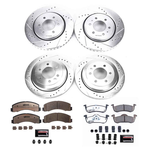 PowerStop Z36 Truck and Tow Brake Upgrade Kits for 2010-2017 EXPEDITION, NAVIGATOR - K5577-36 PowerStop Autoparts