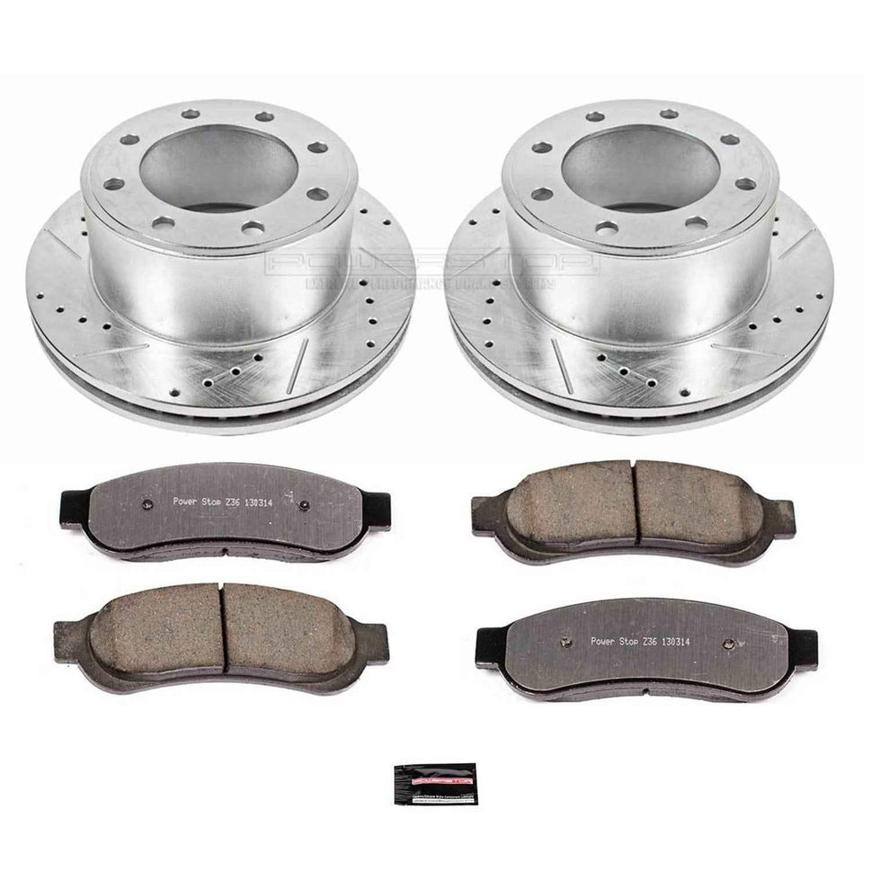 PowerStop Z36 Truck and Tow Brake Upgrade Kits for 2010-2012 F-250 SUPER DUTY, F-350 SUPER DUTY - K5578-36