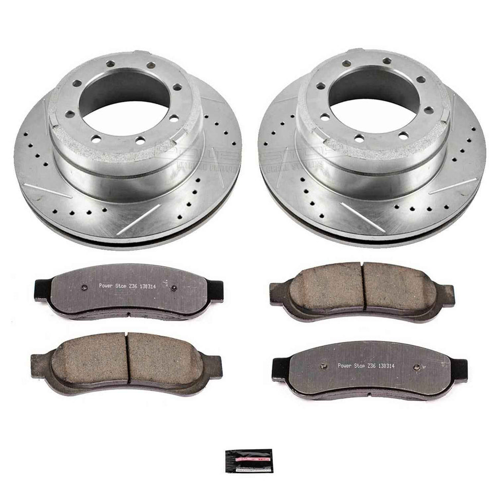 PowerStop Z36 Truck and Tow Brake Upgrade Kits for 2010-2012 F-350 SUPER DUTY, F-450 SUPER DUTY - K5579-36