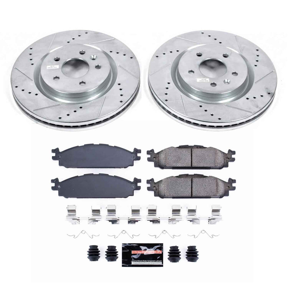 PowerStop Z23 Evolution Sport Brake Upgrade Kits K5583