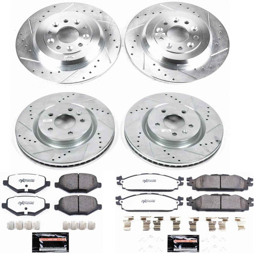 PowerStop Z36 Truck and Tow Brake Upgrade Kits K5584-36 PowerStop Autoparts