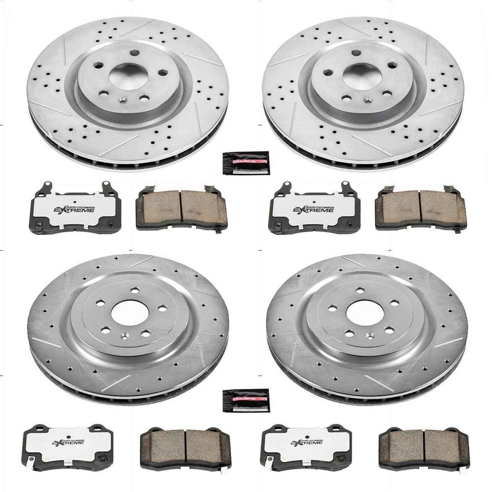 PowerStop Z26 Street Warrior Brake Upgrade Kits for 2010-2015 CAMARO - K5603-26