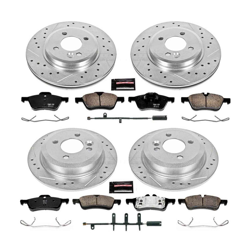 PowerStop Z23 Evolution Sport Brake Upgrade Kits for 2002-2006 COOPER - K5725 PowerStop Autoparts