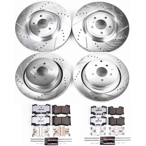 PowerStop Z26 Street Warrior Brake Upgrade Kits K5823-26 PowerStop Autoparts