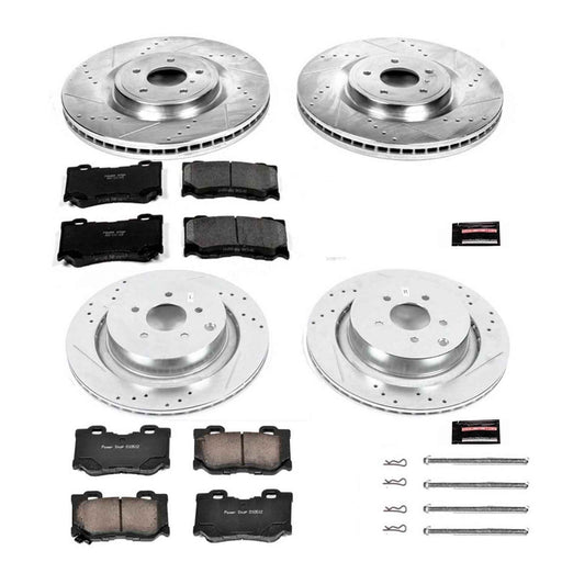 PowerStop Z23 Evolution Sport Brake Upgrade Kits K5823 PowerStop Autoparts