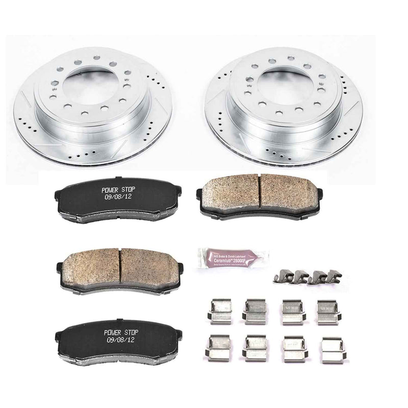 PowerStop Z23 Evolution Sport Brake Upgrade Kits for 2010-2024 4RUNNER, 2010-2014 FJ CRUISER, 2010-2023 GX460 - K5875 PowerStop Autoparts