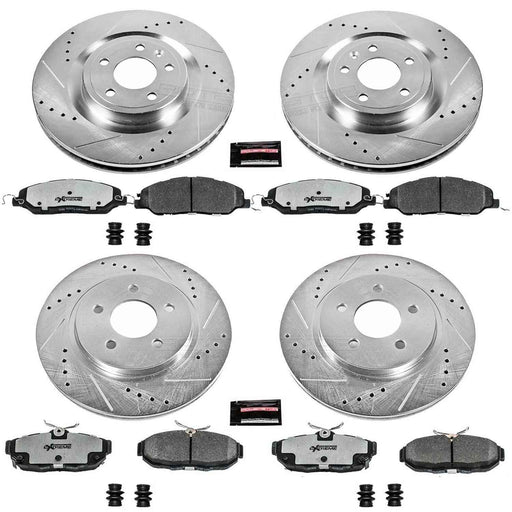 PowerStop Z26 Street Warrior Brake Upgrade Kits for 2011-2014 MUSTANG - K5943-26 PowerStop Autoparts