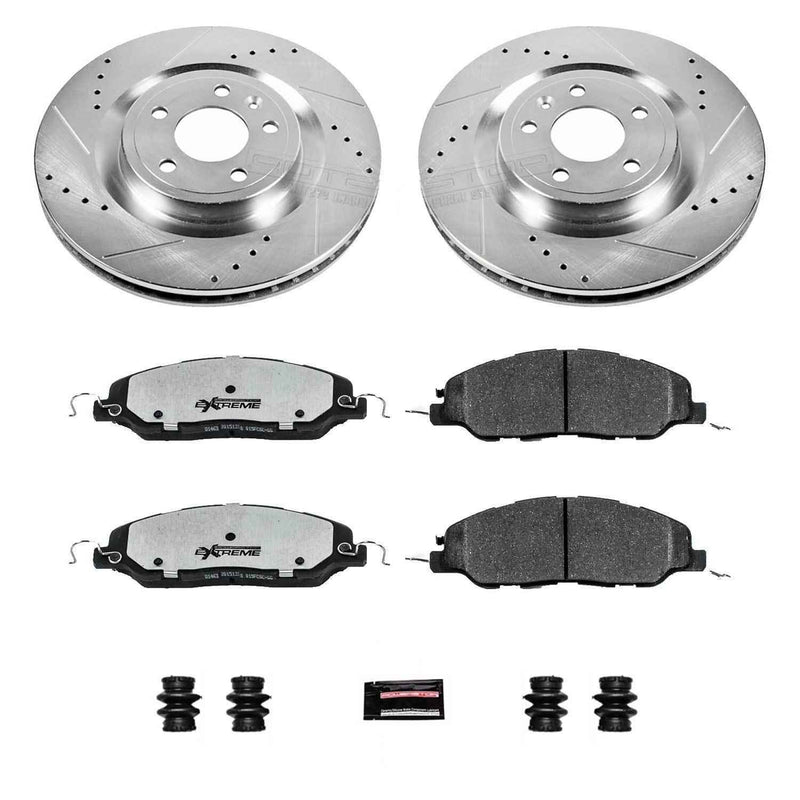 PowerStop Z26 Street Warrior Brake Upgrade Kits for 2011-2014 MUSTANG - K5944-26 PowerStop Autoparts
