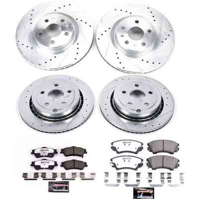 PowerStop Z26 Street Warrior Brake Upgrade Kits for 2011-2017 CAPRICE - K5949-26