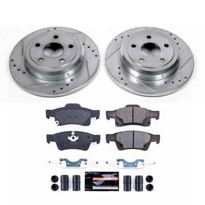 PowerStop Z23 Evolution Sport Brake Upgrade Kits for 2011-2020 DURANGO, GRAND CHEROKEE - K5950