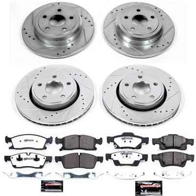 PowerStop Z36 Truck and Tow Brake Upgrade Kits for 2011-2020 DURANGO, 2011-2016 GRAND CHEROKEE - K5952-36