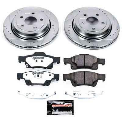 PowerStop Z36 Truck and Tow Brake Upgrade Kits for 2011-2024 DURANGO, 2011-2021 GRAND CHEROKEE, 2022 GRAND CHEROKEE WK - K5953-36 PowerStop Autoparts
