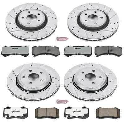 PowerStop Z26 Street Warrior Brake Upgrade Kits for 2012-2017 GRAND CHEROKEE - K5958-26 PowerStop Autoparts