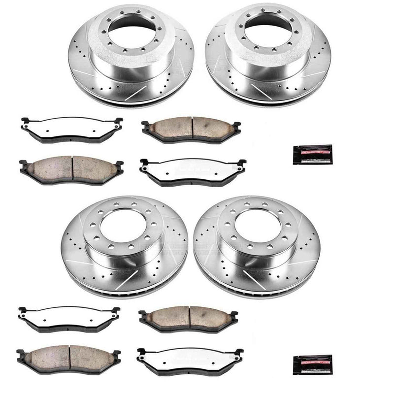 PowerStop Z36 Truck and Tow Brake Upgrade Kits for 2005-2016 F-450 SUPER DUTY, F-550 SUPER DUTY - K5965-36 PowerStop Autoparts
