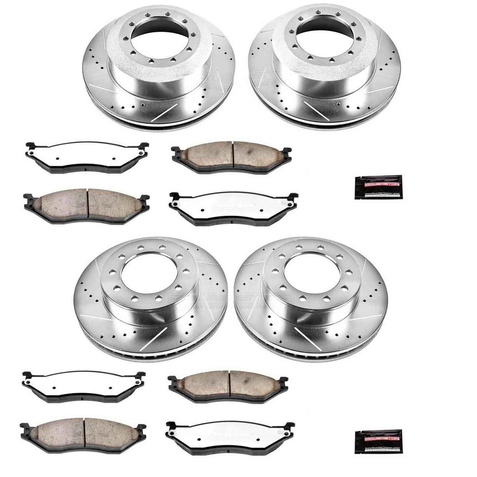 PowerStop Z36 Truck and Tow Brake Upgrade Kits for 2005-2016 F-450 SUPER DUTY, F-550 SUPER DUTY - K5965-36