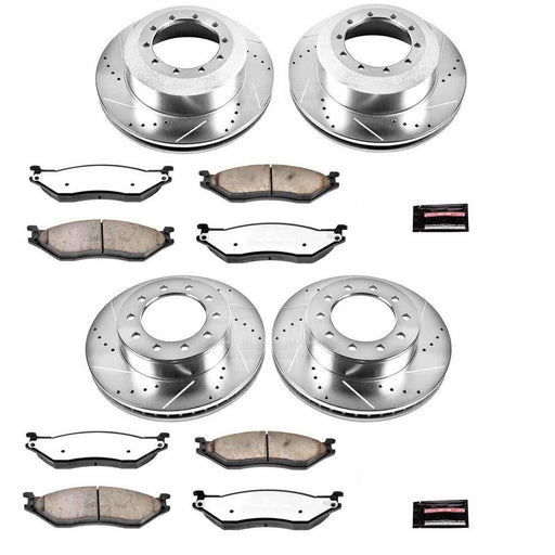 PowerStop Z36 Truck and Tow Brake Upgrade Kits for 2005-2016 F-450 SUPER DUTY, F-550 SUPER DUTY - K5965-36 PowerStop Autoparts