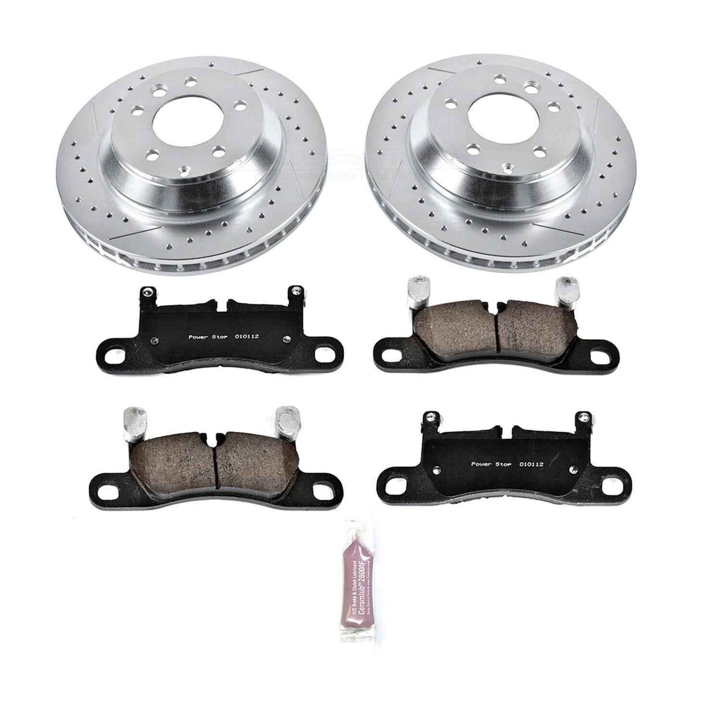 PowerStop Z23 Evolution Sport Brake Upgrade Kits for 2011-2018 CAYENNE, 2011-2017 TOUAREG - K5979