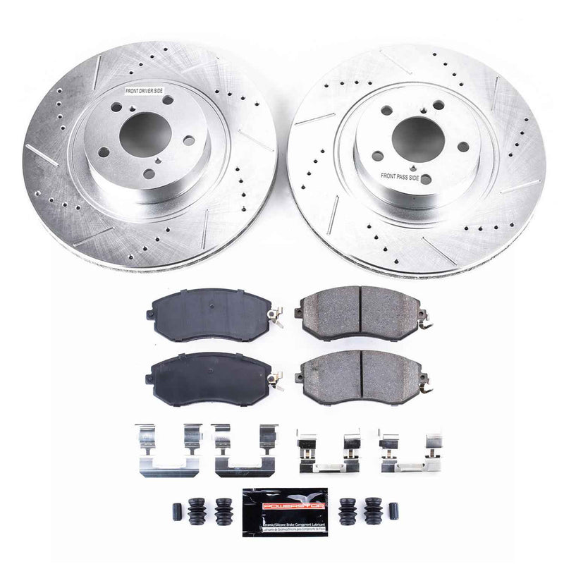 PowerStop Z23 Evolution Sport Brake Upgrade Kits K6082 PowerStop Autoparts