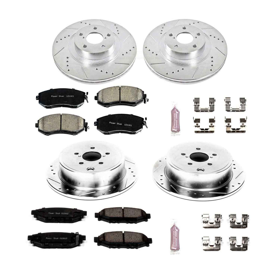 PowerStop Z23 Evolution Sport Brake Upgrade Kits K6083