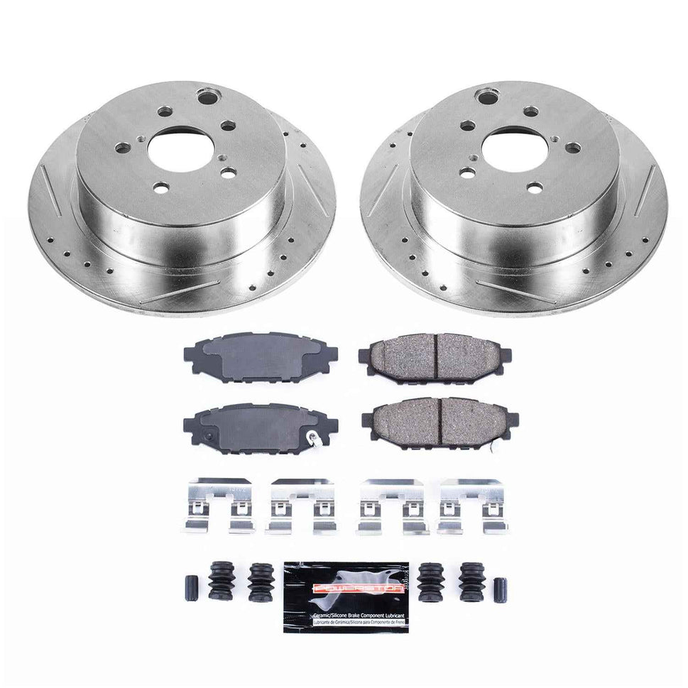 PowerStop Z23 Evolution Sport Brake Upgrade Kits K6107