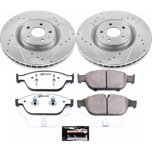 PowerStop Z26 Street Warrior Brake Upgrade Kits for 2012-2018 A7 QUATTRO, A6 QUATTRO, 2016-2018 A6 - K6129-26 PowerStop Autoparts