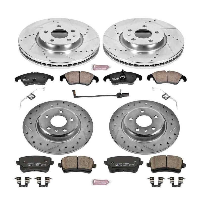 PowerStop Z23 Evolution Sport Brake Upgrade Kits K6134 PowerStop Autoparts