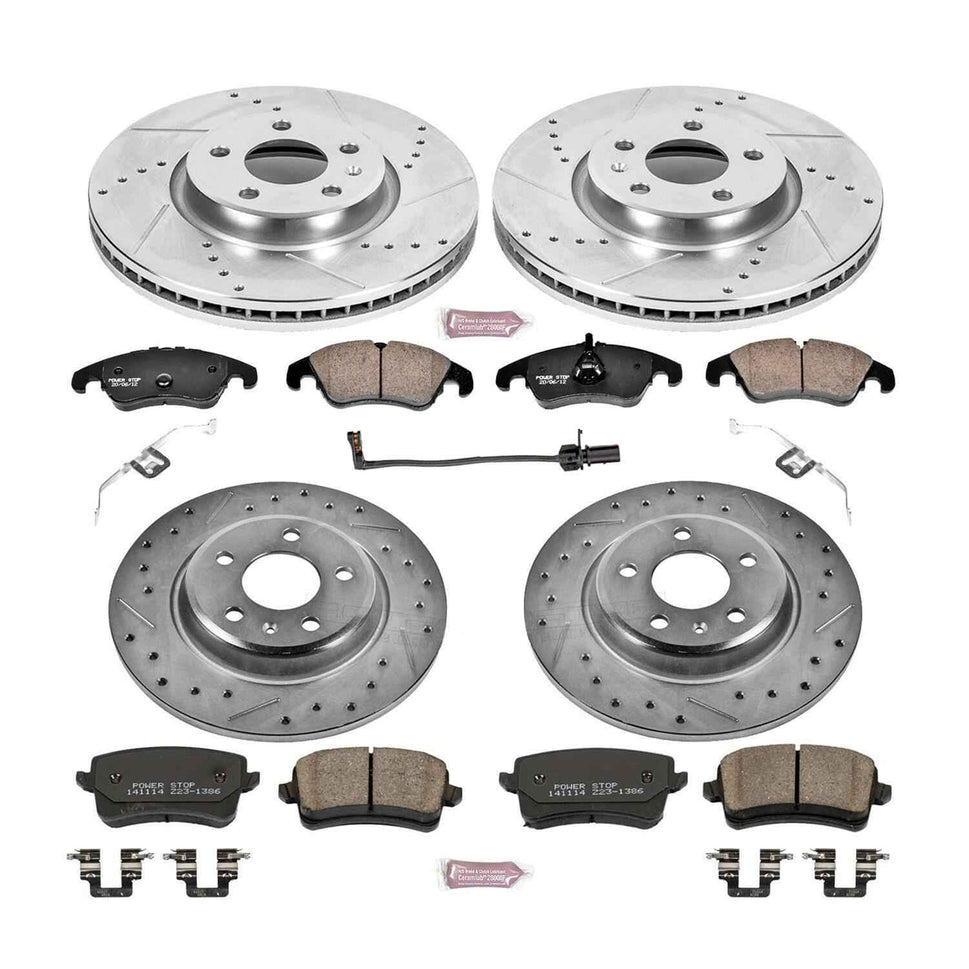PowerStop Z23 Evolution Sport Brake Upgrade Kits K6134
