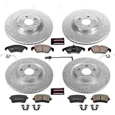PowerStop Z23 Evolution Sport Brake Upgrade Kits for 2013-2016 Q5, 2012-2016 S4, 2012-2017 S5 - K6143