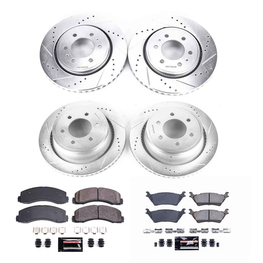 PowerStop Z23 Evolution Sport Brake Upgrade Kits for 2012-2018 F-150 - K6268 PowerStop Autoparts