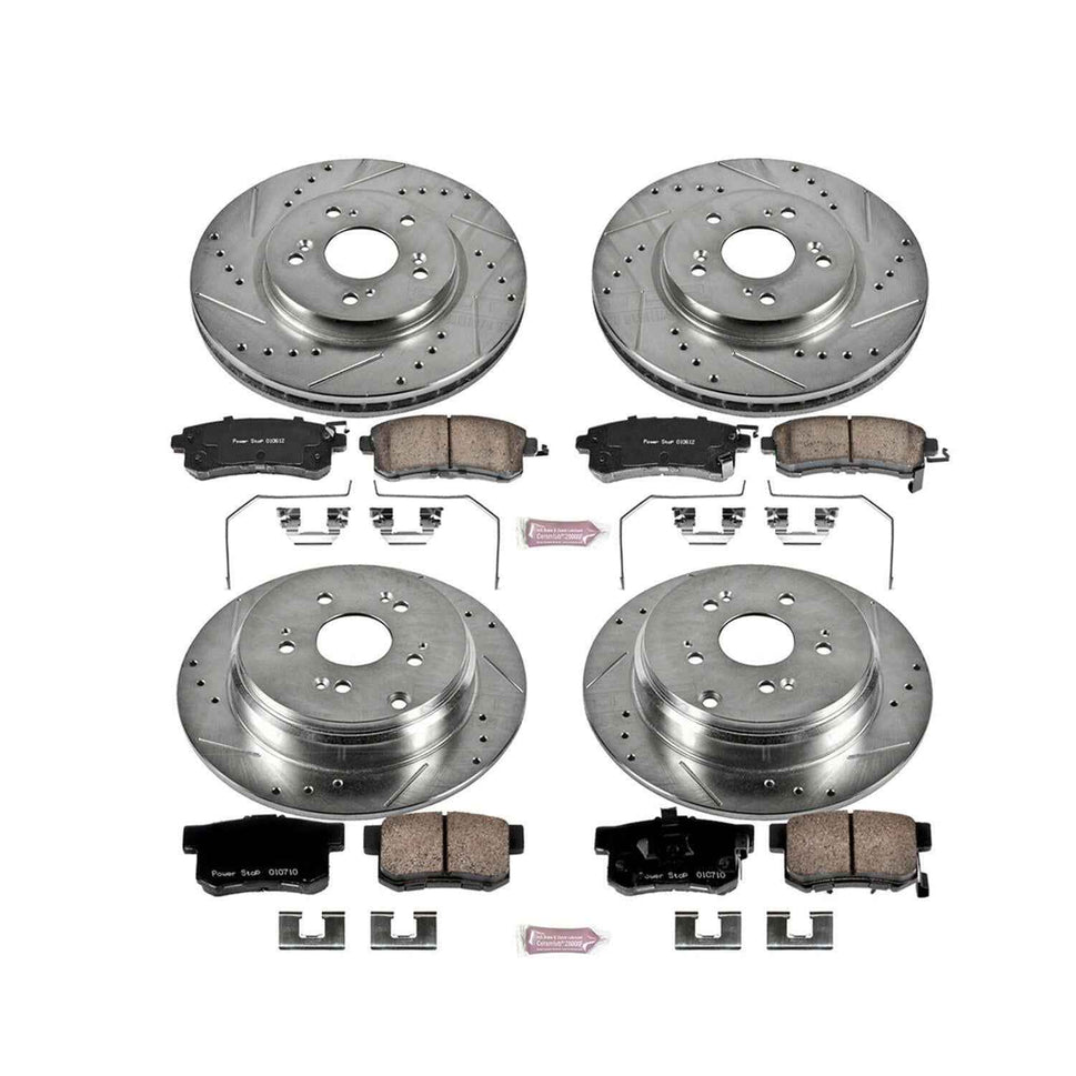 PowerStop Z23 Evolution Sport Brake Upgrade Kits for 2012-2016 CR-V - K6305