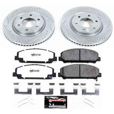 PowerStop Z36 Truck and Tow Brake Upgrade Kits for 2017-2024 ARMADA, 2011-2013 QX56, 2014-2024 QX80 - K6321-36 PowerStop Autoparts