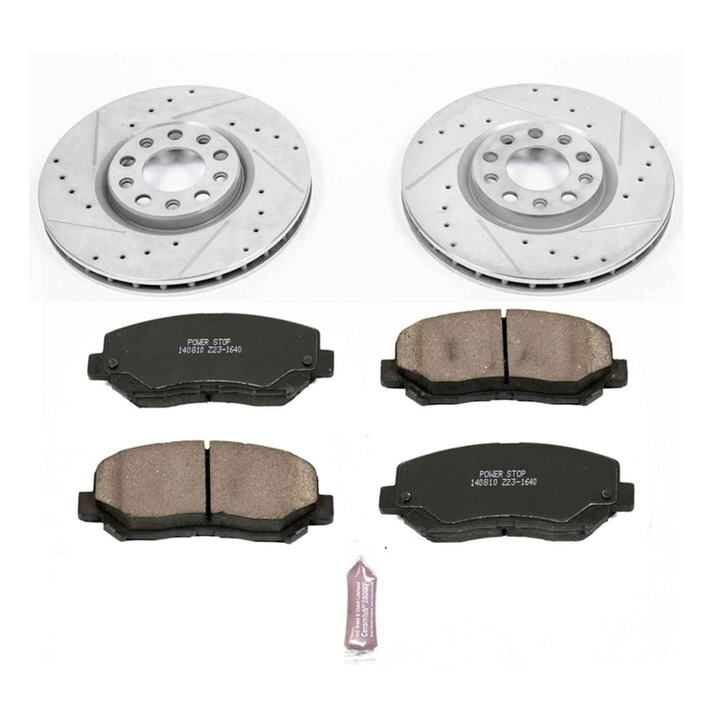PowerStop Z23 Evolution Sport Brake Upgrade Kits for 2015-2017 200, 2013-2016 DART - K6372 PowerStop Autoparts
