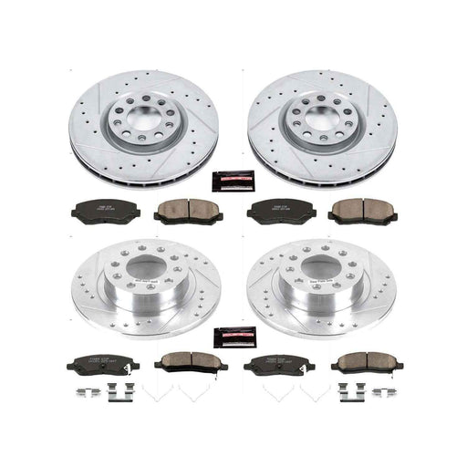 PowerStop Z23 Evolution Sport Brake Upgrade Kits for 2013-2016 DART - K6373 PowerStop Autoparts