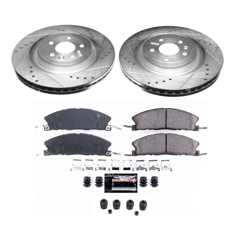 PowerStop Z36 Truck and Tow Brake Upgrade Kits K6374-36 PowerStop Autoparts