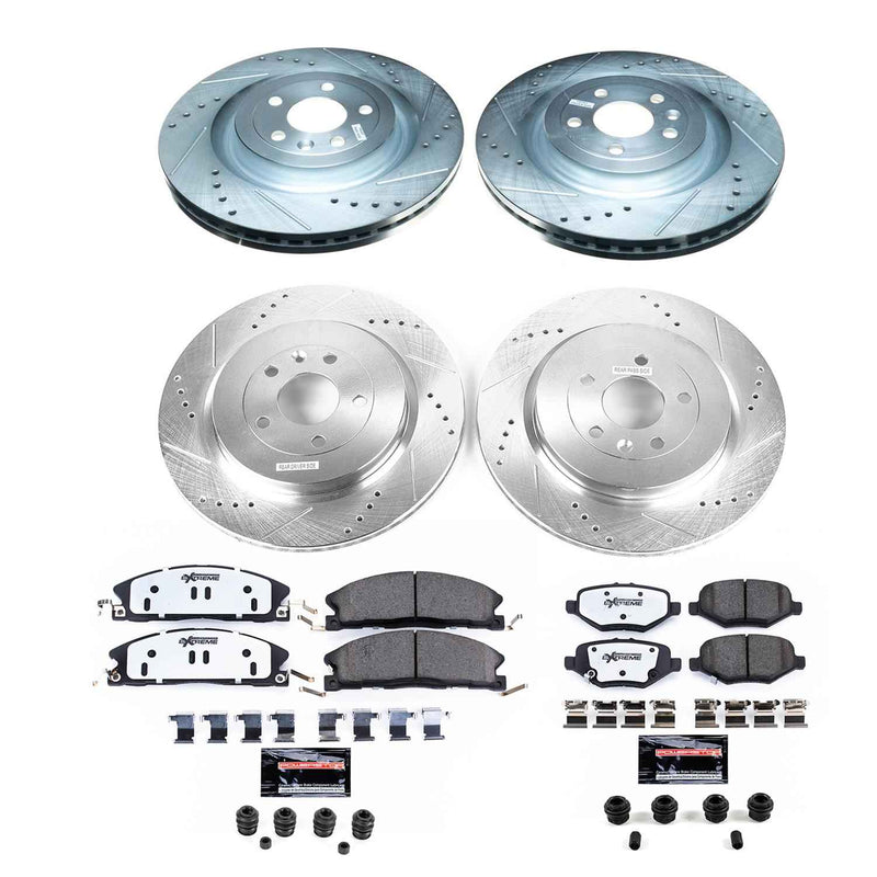 PowerStop Z36 Truck and Tow Brake Upgrade Kits K6375-36 PowerStop Autoparts