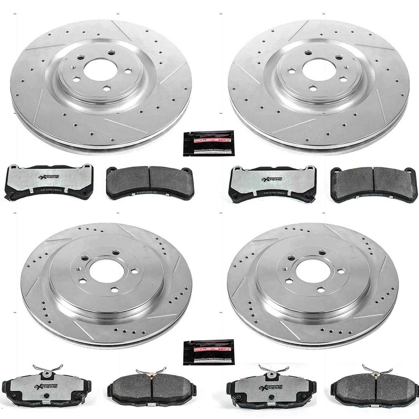 PowerStop Z26 Street Warrior Brake Upgrade Kits for 2013-2014 MUSTANG - K6401-26