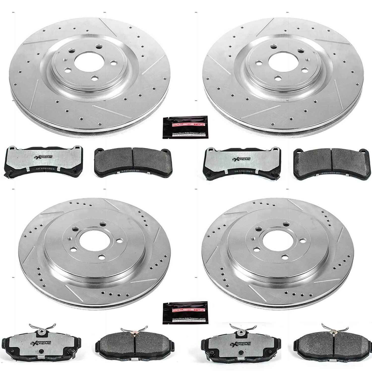 PowerStop Z26 Street Warrior Brake Upgrade Kits for 2013-2014 MUSTANG - K6401-26
