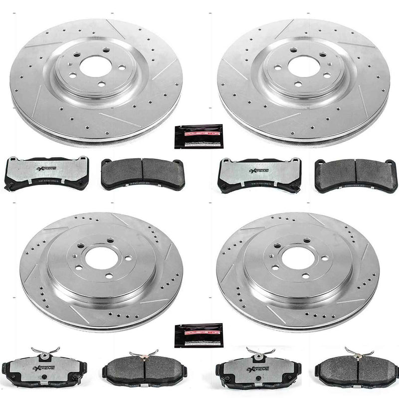 PowerStop Z26 Street Warrior Brake Upgrade Kits for 2013-2014 MUSTANG - K6401-26 PowerStop Autoparts