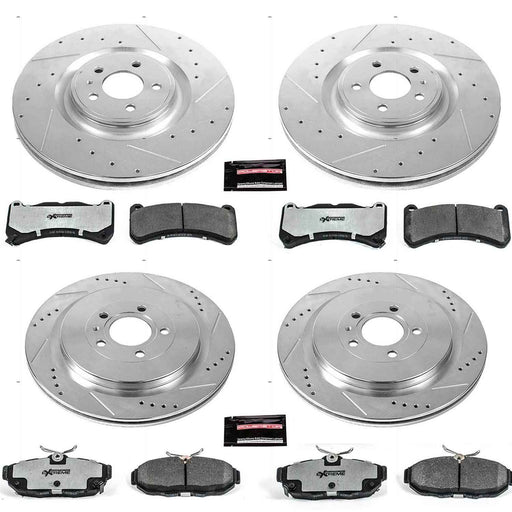 PowerStop Z26 Street Warrior Brake Upgrade Kits for 2013-2014 MUSTANG - K6401-26 PowerStop Autoparts