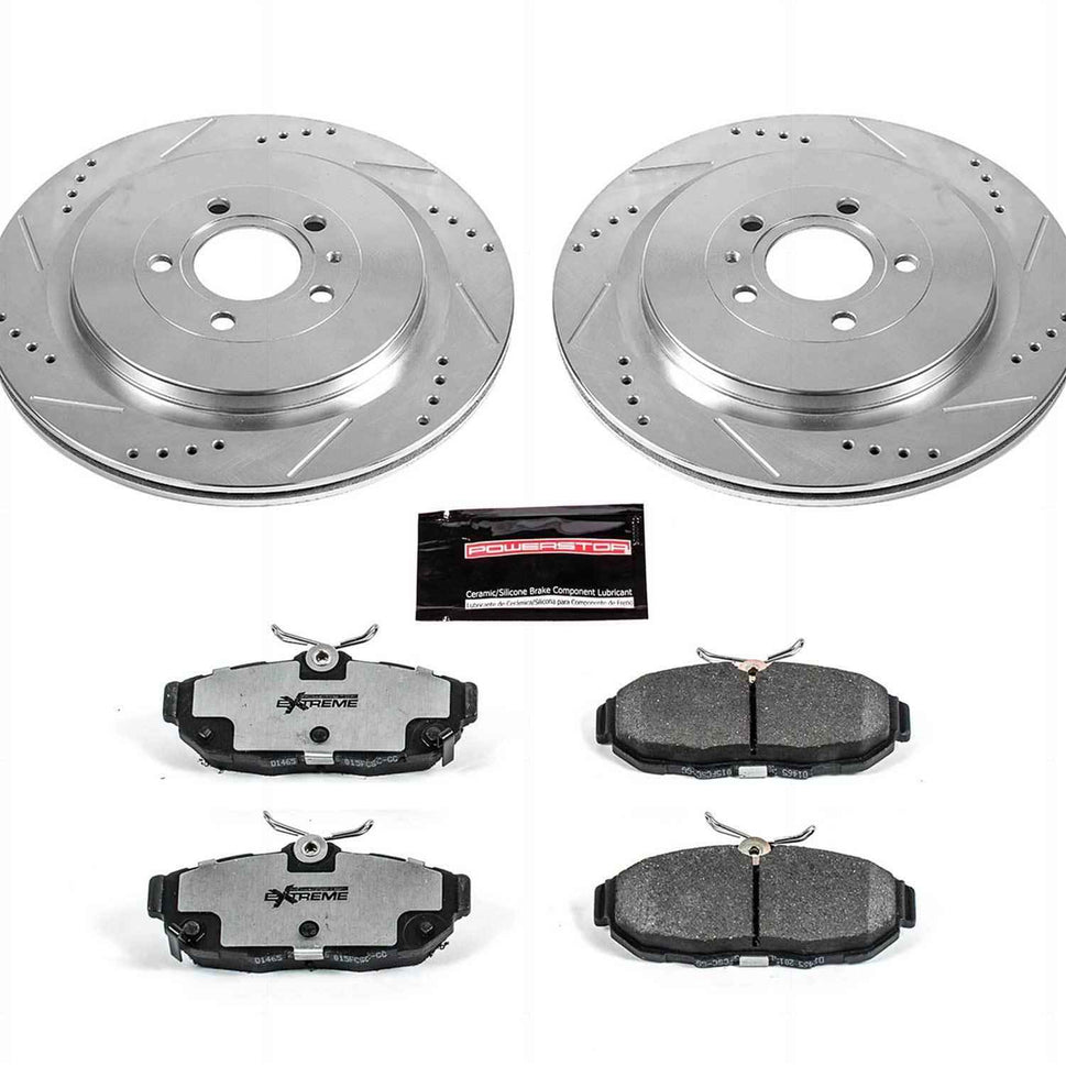 PowerStop Z26 Street Warrior Brake Upgrade Kits for 2013-2014 MUSTANG - K6402-26