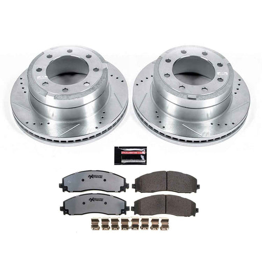 PowerStop Z36 Truck and Tow Brake Upgrade Kits for 2012-2022 F-250 SUPER DUTY, 2013-2022 F-350 SUPER DUTY - K6407-36 PowerStop Autoparts