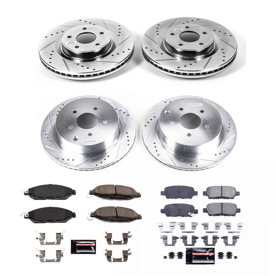 PowerStop Z23 Evolution Sport Brake Upgrade Kits K6497