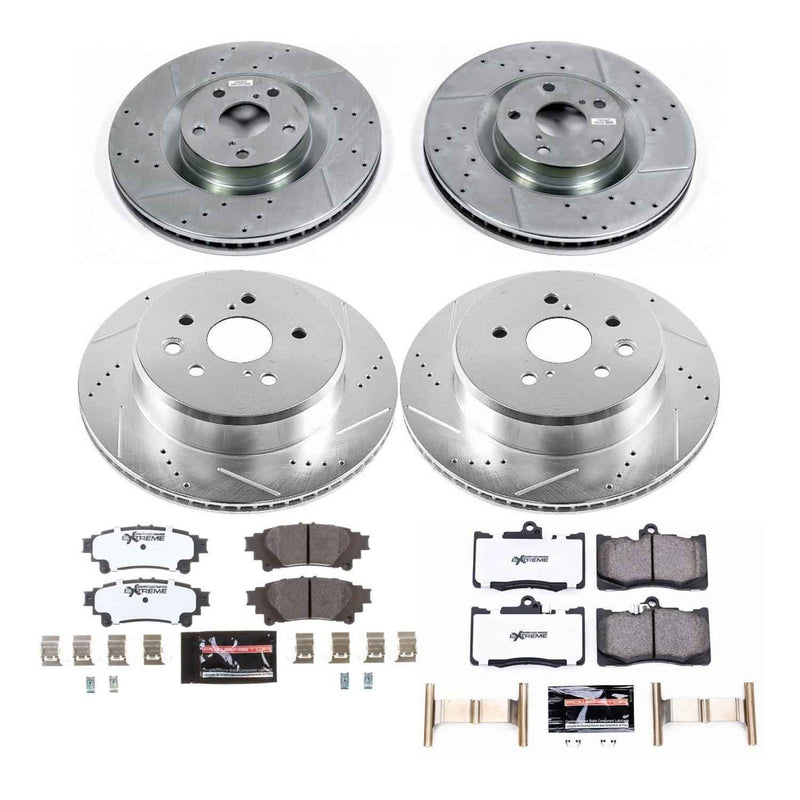 PowerStop Z26 Street Warrior Brake Upgrade Kits K6513-26 PowerStop Autoparts