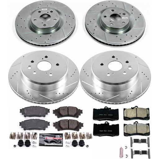 PowerStop Z23 Evolution Sport Brake Upgrade Kits K6513 PowerStop Autoparts